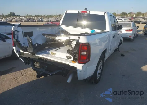 2025 Ram 1500 Tradesman from USA, damaged, VIN 1C6RRFGG6SN543501